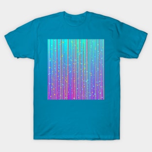 Girlish shiny pattern T-Shirt